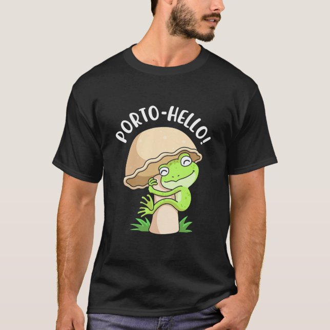Camiseta Rana Y Hongos (Anverso)