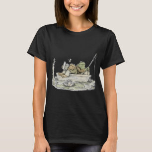 Camiseta Rana y Sapo pescando