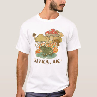 Camiseta Rana Y Setas Sitka Alaska
