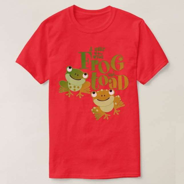 Camiseta Rana y toad (Diseño del anverso)