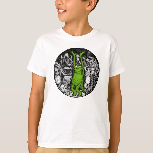 Camiseta Ranas alentadoras (Anverso)