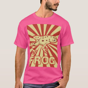 Camiseta Ranas Anfibios Rana De Tejido De Tejido