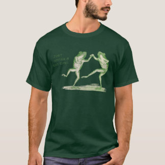 Camiseta Ranas Bailan Tiempo Feliz Vintage