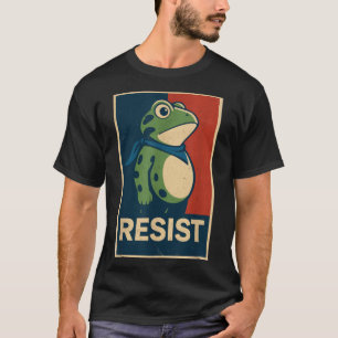 Camiseta Ranas Contra el Fascismo - Protesta de Ranas de Po