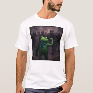 Camiseta Ranas Contra el Fascismo - Protesta de Ranas de Po