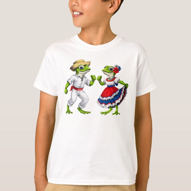 Camiseta Ranas Coqui de Puerto Rico (Anverso)