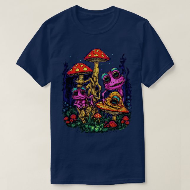 Camiseta Ranas de salón estilo Art DMT 6 (Diseño del anverso)