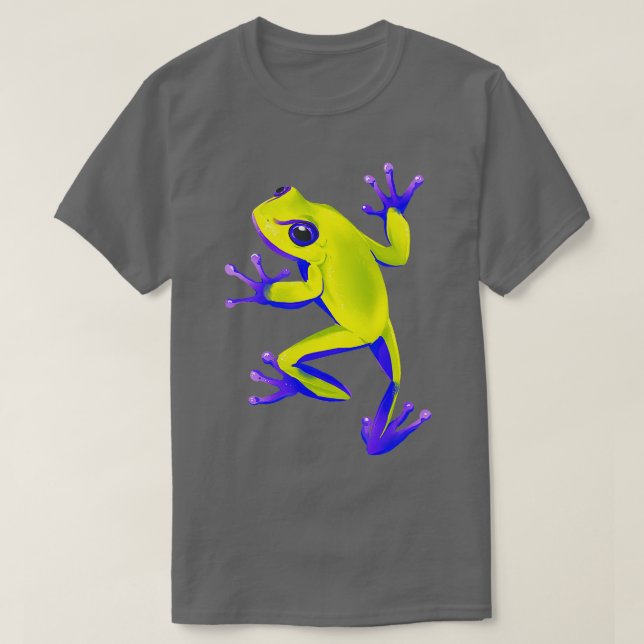 Camiseta Ranas de veneno Dart Frog (Diseño del anverso)