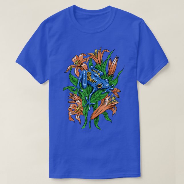Camiseta Ranas de veneno Dart Frog (Diseño del anverso)