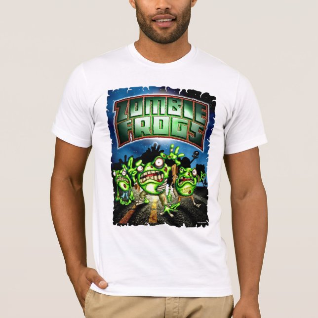 Camiseta Ranas del zombi (Anverso)