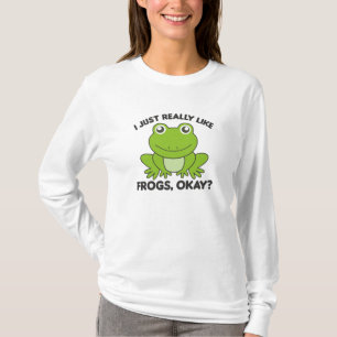 Camiseta Ranas Dulces Animales Favoritas De Rana Para El Am