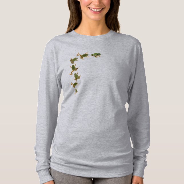 Camiseta Ranas En El Desfile (Anverso)