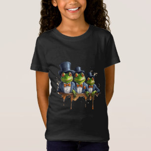 Camiseta Ranas en elegancia