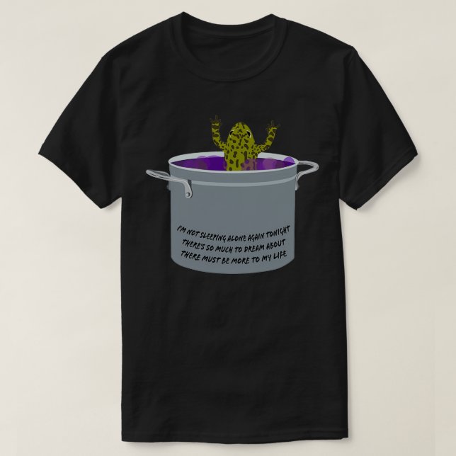 Camiseta Ranas hervidas Alexisonfire (Diseño del anverso)