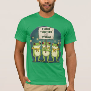 Camiseta Ranas Juntas Fuertes – Unidad de Portland