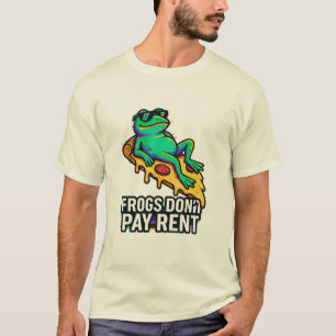 Camiseta Ranas no pagan alquiler - Extraña taza de espacio 