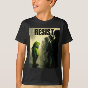 Camiseta Ranas resisten protesta de rana de Portland vintag