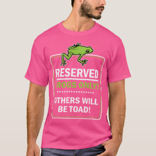Camiseta Ranas Sólo Otras Serán Tómadas Frog Pun
