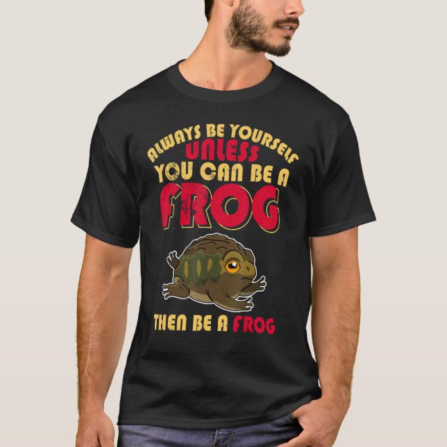 Camiseta Ranas Toads Biología Humor Biólogo Diciendo Amphib (Anverso)