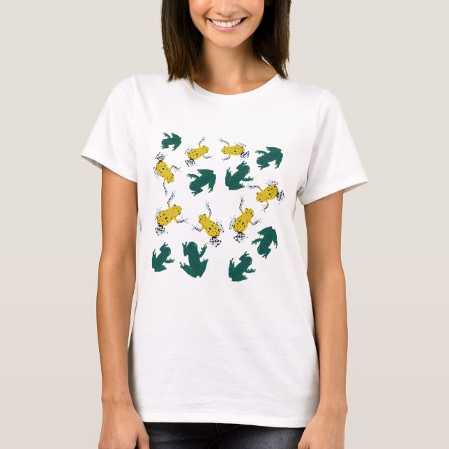 Camiseta Ranas tropicales (Anverso)
