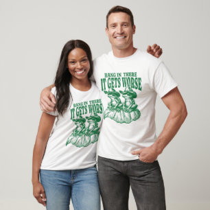 Camiseta Ranas verdes Gorras de vaqueros Tee
