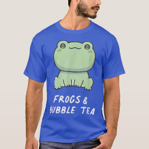 Camiseta Ranas y burbujas Té Kawaii Anime Estética Ambhibia