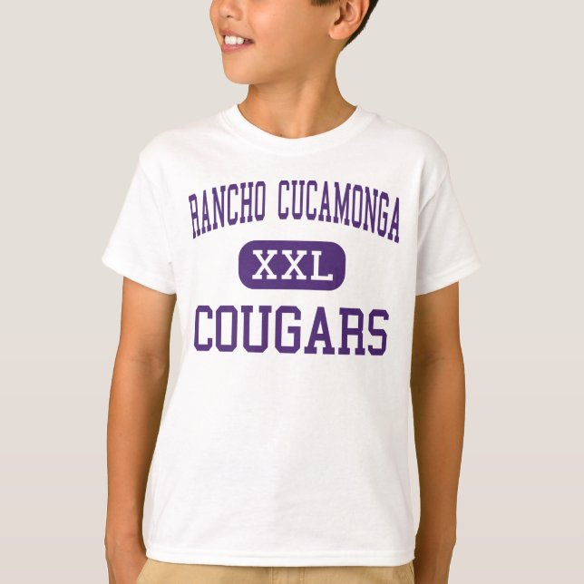 Camiseta Rancho Cucamonga - Cougars - Rancho Cucamonga (Anverso)