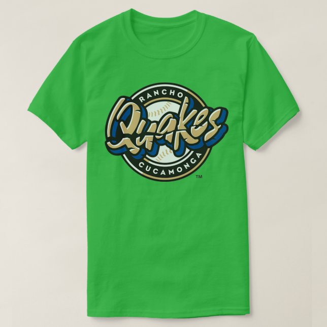 Camiseta Rancho Cucamonga Quakes (Diseño del anverso)