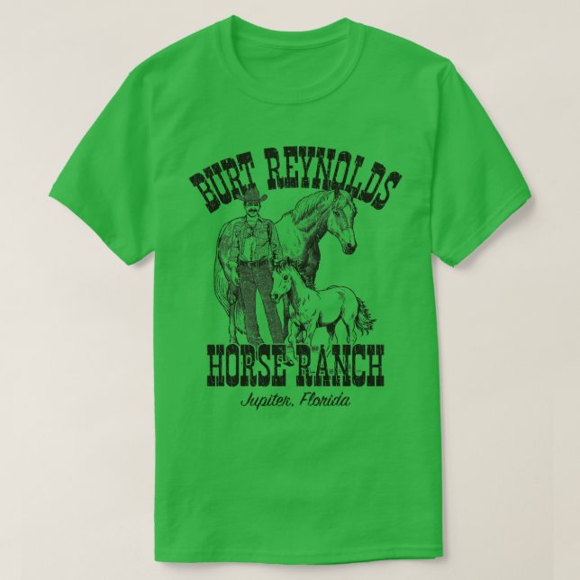 Camiseta Rancho de caballo Burt Reynolds 1968 (Diseño del anverso)