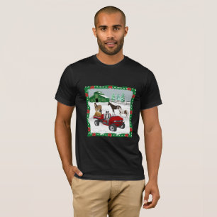 Camiseta Rancho de Caballo de Granja Occidental Red ATV Per