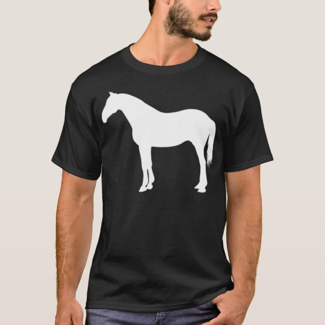 Camiseta Rancho de caballos de caballo (Anverso)