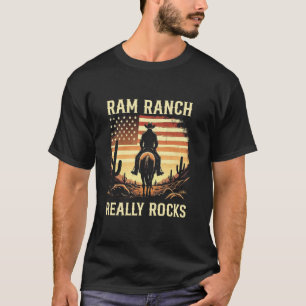Camiseta Rancho de Carnero Realmente Rocas Rodeo de Vaquero