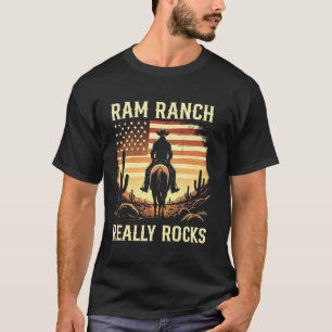 Camiseta Rancho de Carnero Realmente Rocas Rodeo de Vaquero