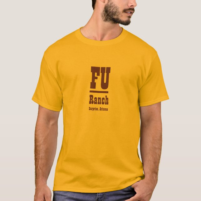 Camiseta Rancho de la barra de Fu (Anverso)