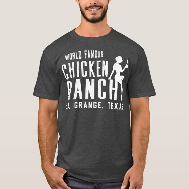 Camiseta Rancho de pollo La Grange Texas (Anverso)
