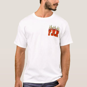 Camiseta Rancho llameante de la rata