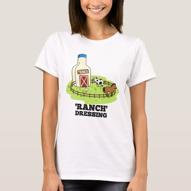 Camiseta Rancho Vestido Gracioso Bolla de Alimentos (Anverso)