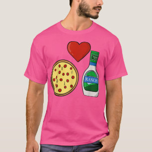 Camiseta Rancho Vestido Pizza Lover Gracioso Acondicionamie
