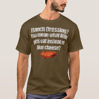 Camiseta Rancho Vs Queso Azul Vestido De Los Problemas De A