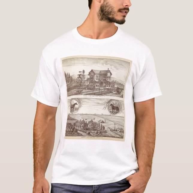 Camiseta Ranchos, álamo, caloría (Anverso)