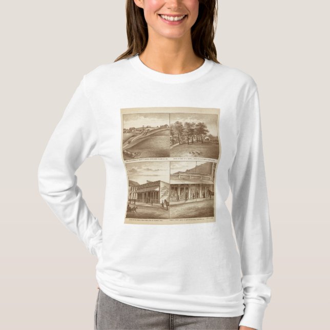 Camiseta Ranchos de Tulare Co, oficinas (Anverso)