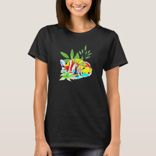 Camiseta Ranchu Goldfish Fancy Aquarium Ornamental Fish Tan