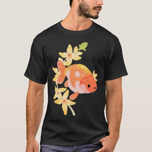 Camiseta Ranchu y Forsythias 2 (Anverso)