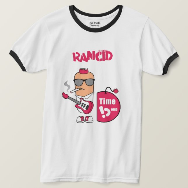 Camiseta Rancid (banda) (Anverso del diseño)