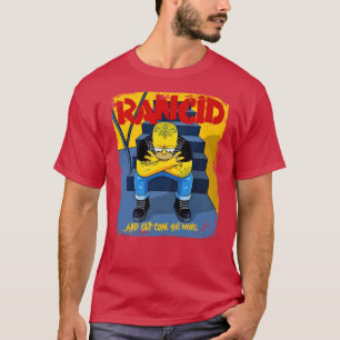 Camiseta Rancid E Surgem os Lobos Punk Rock Auténtico