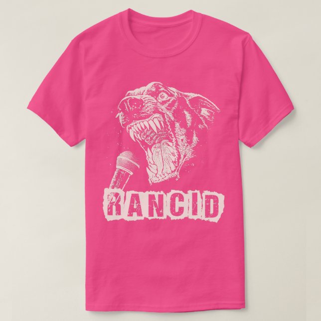 Camiseta rancid ll grito (Diseño del anverso)