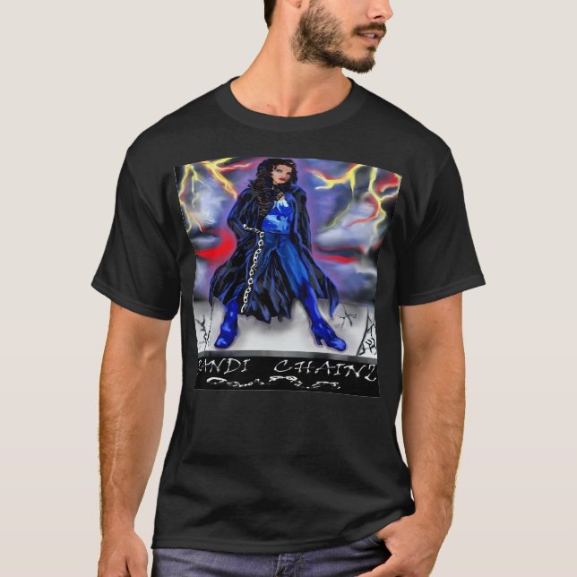 Camiseta Randi Chainz Por Remie James (Anverso)