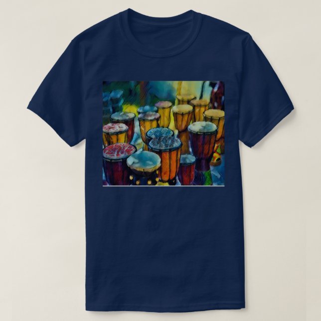 Camiseta RanDrums Congas Escoge tu paliza (Diseño del anverso)