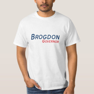 Camiseta Randy Brogdon para el gobernador