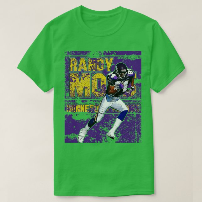 Camiseta Randy moss minnesota vikings (Diseño del anverso)